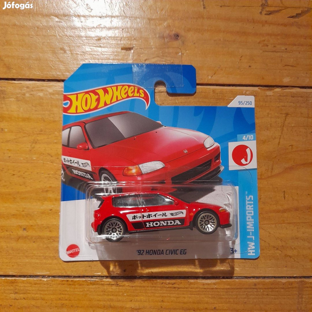 Hot Wheels:'92 Honda Civic EG Bontatlan 2024