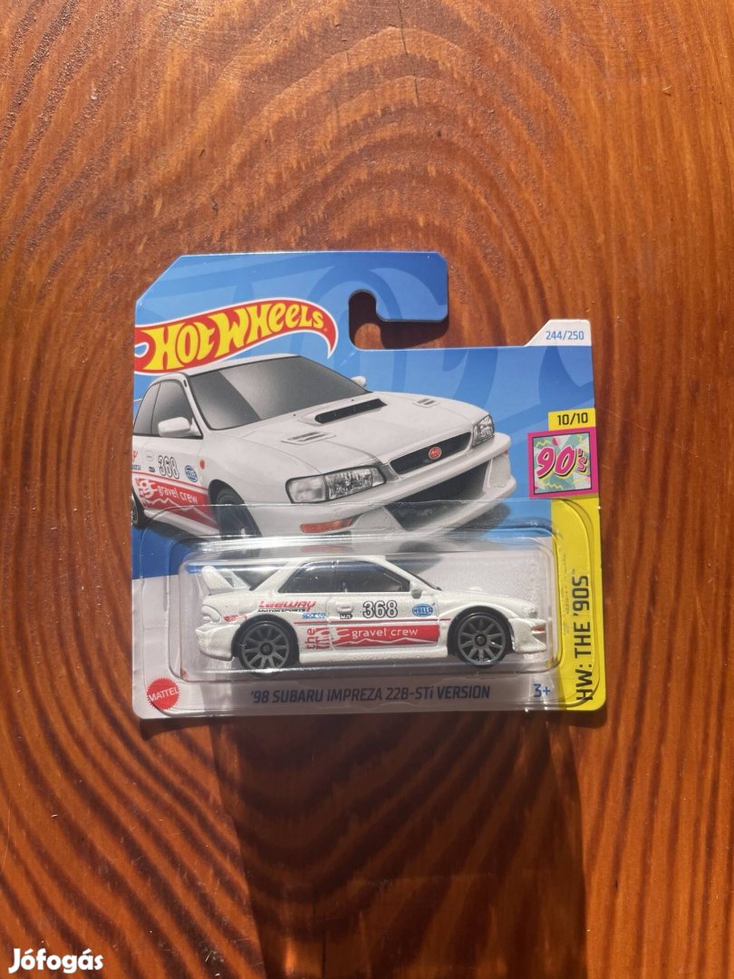 Hot Wheels '98 Subaru Impreza 228-Sti Version modellautó