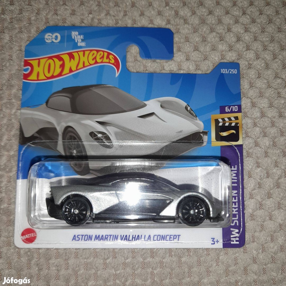 Hot Wheels: Aston Martin Valhalla James Bond 007 Bontatlan 2021