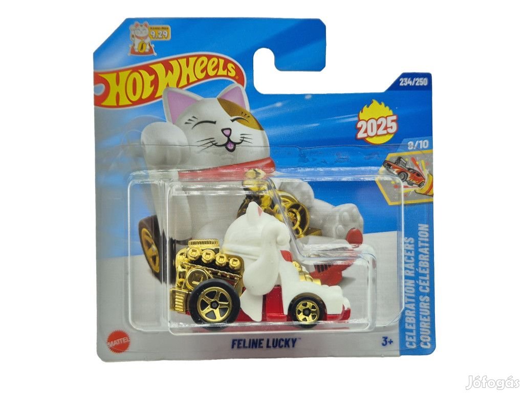 Hot Wheels  Feline Lucky - Celebration Racers  9/10 - 234/250 -  Hot