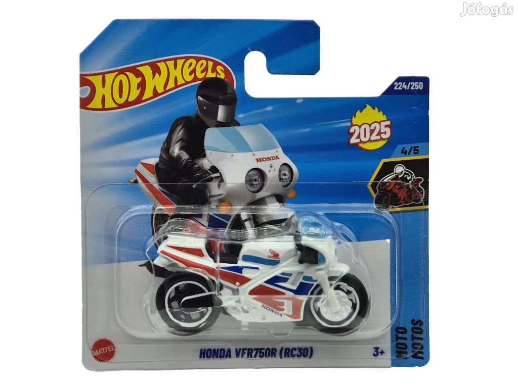 Hot Wheels Honda VFR750R(RC30) - Moto 4/5 - 224/250 - Hot Wheels -