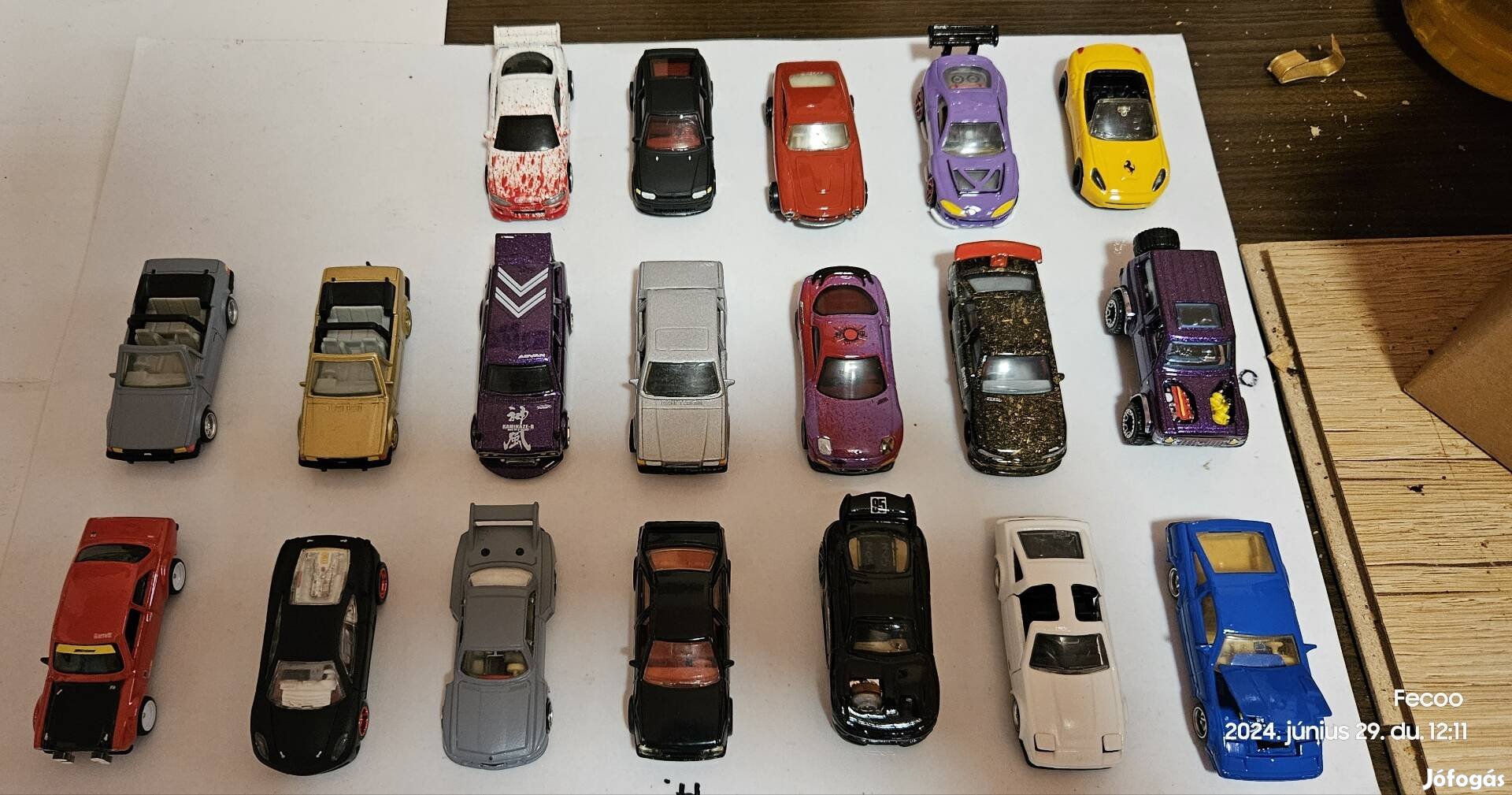 Hot Wheels, Matchbox és egyéb custom kisautók 