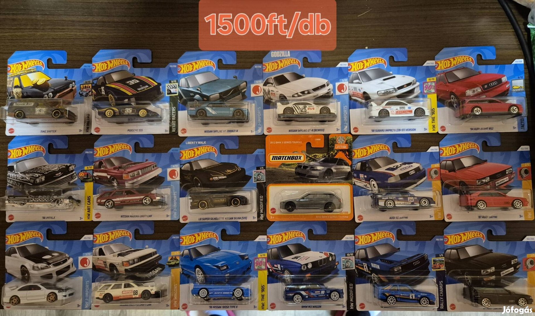 Hot Wheels, Matchbox és egyéb kisautók 