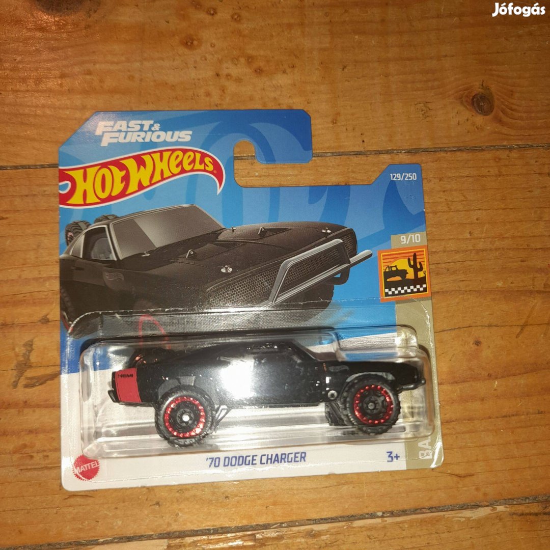 Hot Wheels: '70 Dodge Charger (The Fast and the Furious Bontatlan 2022