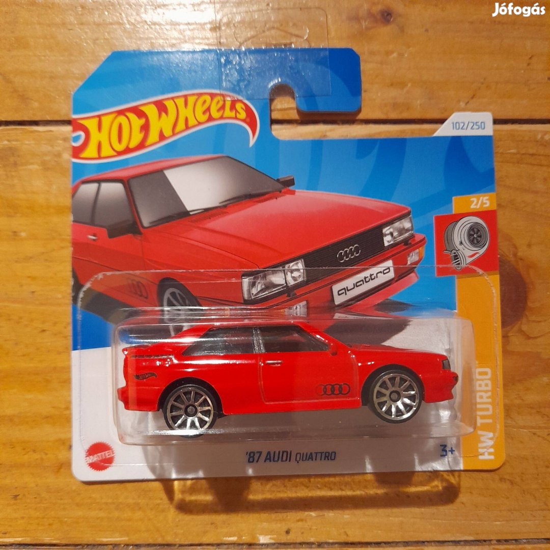 Hot Wheels: '87 Audi quattro Bontatlan 2024