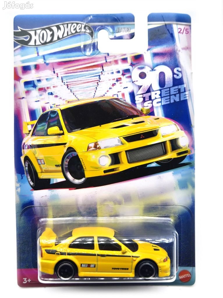 Hot Wheels - 90s Street Scene - Mitsubishi Lancer VI -  Hot Wheels -