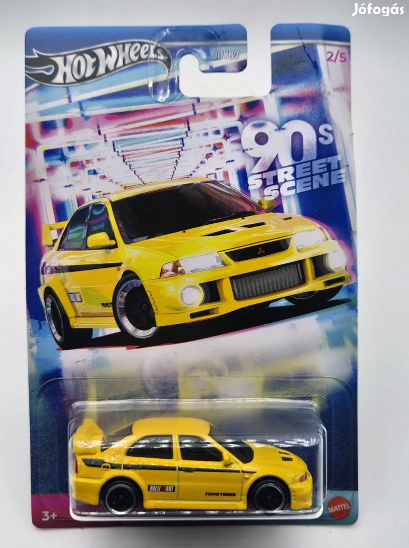 Hot Wheels - 90s Street Scene - Mitsubishi Lancer VI -  Hot Wheels -
