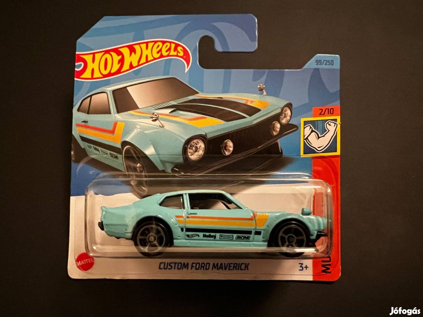 Hot Wheels - Custom Ford Maverick - türkiz zöld