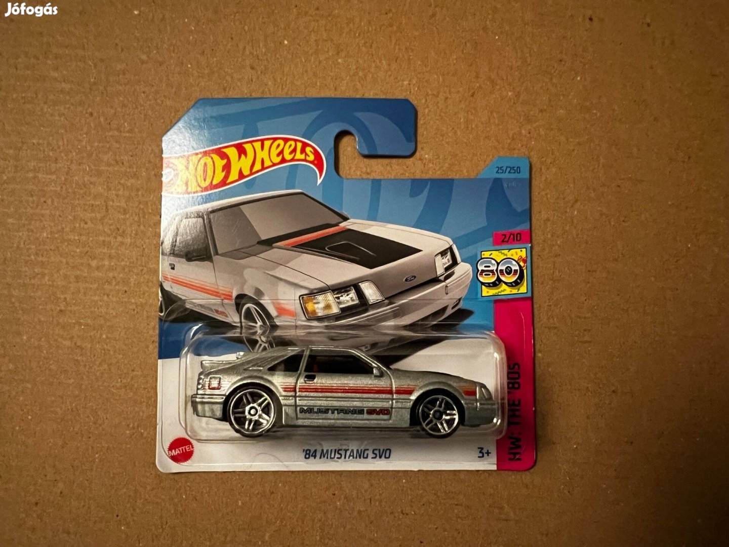 Hot Wheels - Ford 84 Mustang SVO - ezüst