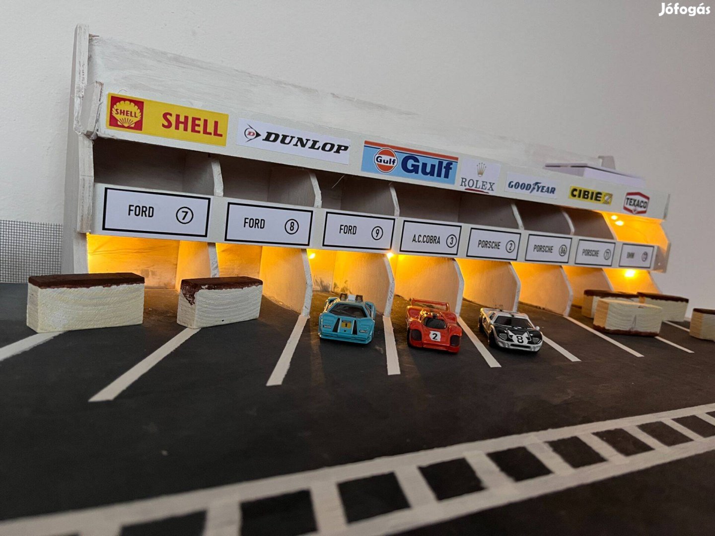 Hot Wheels - Le Mans diorama