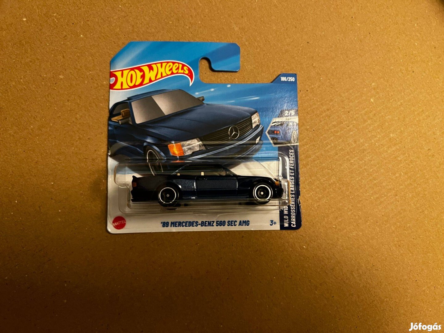 Hot Wheels - Mercedes-Benz 560 SEC - sötétkék