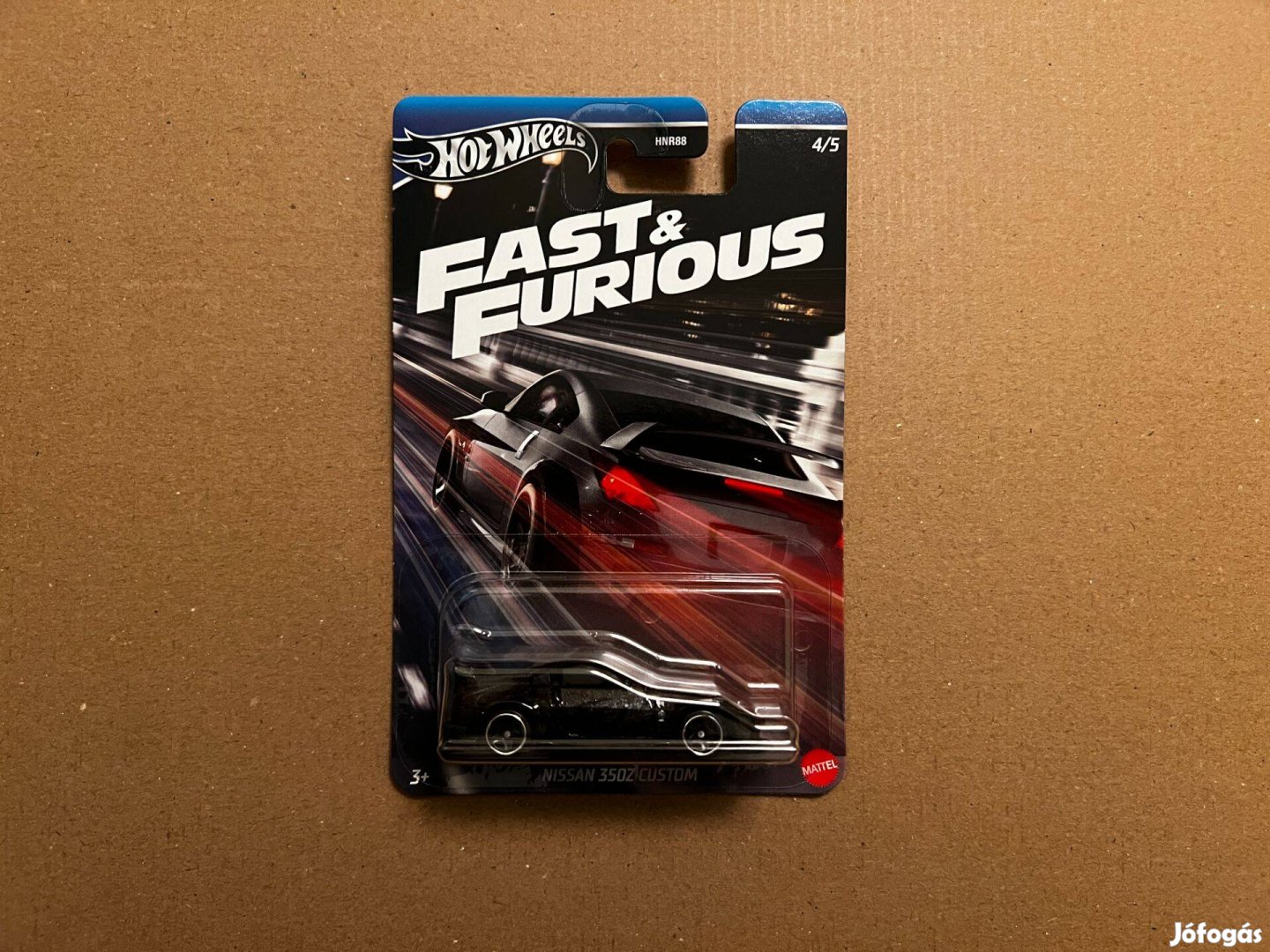 Hot Wheels - Nissan 350Z Custom, FF, Fast&Furious - fekete