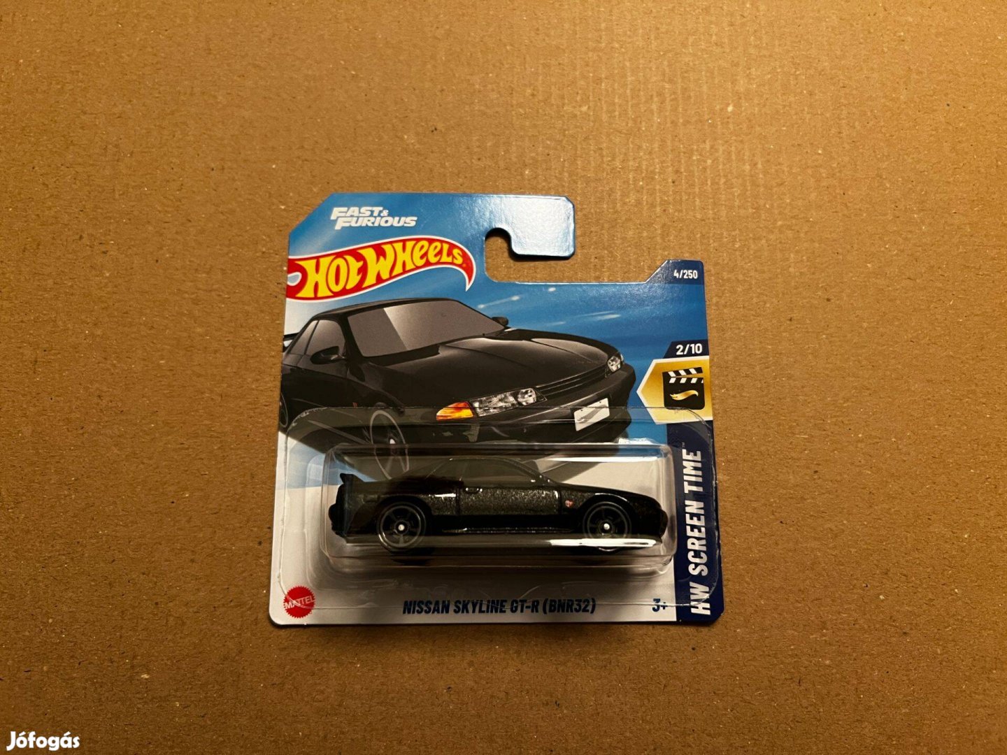 Hot Wheels - Nissan Skyline GT-R (Bcnr32) Fast&Furious FF - fekete