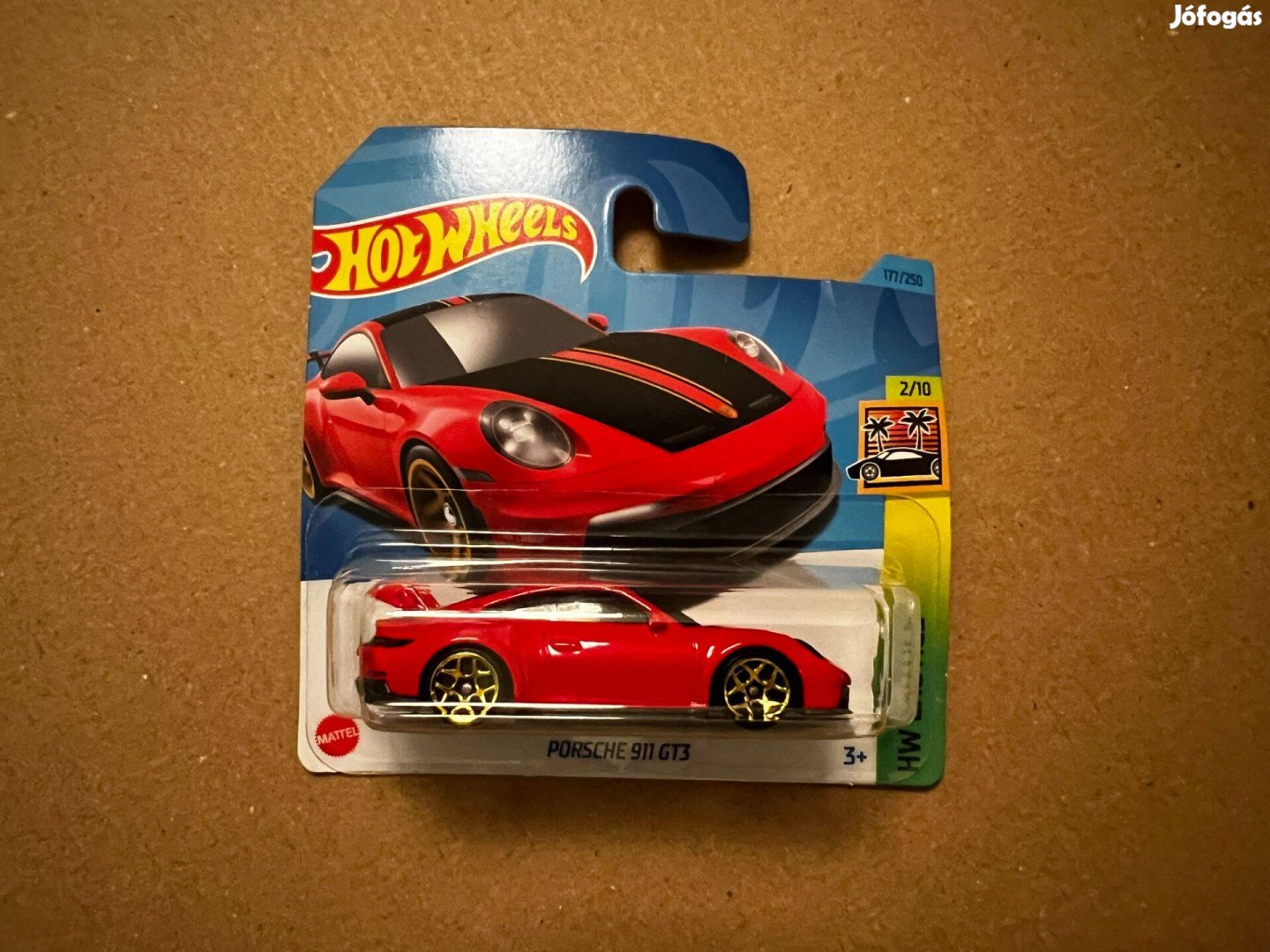 Hot Wheels - Porsche 911 GT3 - piros