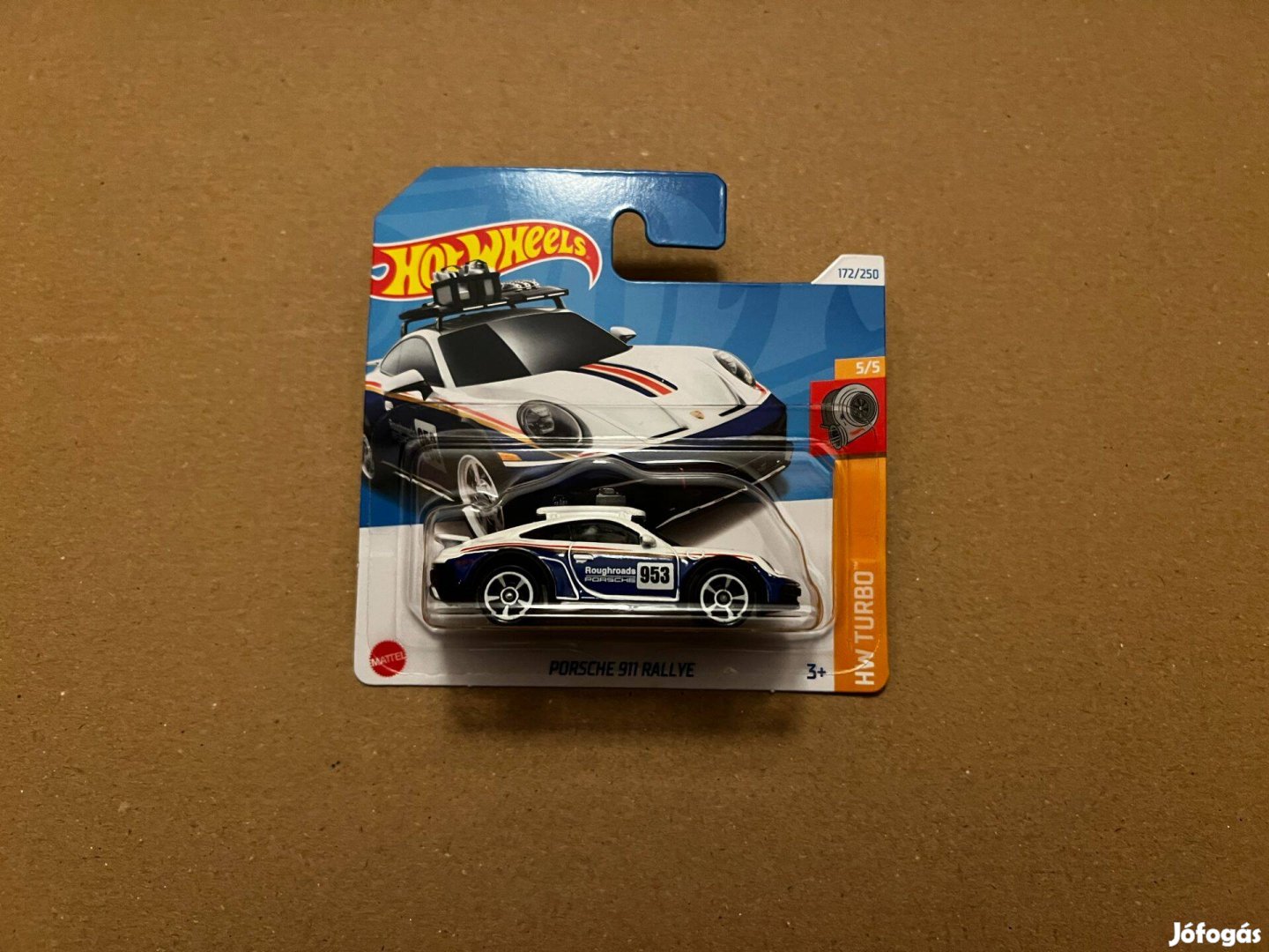 Hot Wheels - Porsche 911 Rallye - fehér/kék