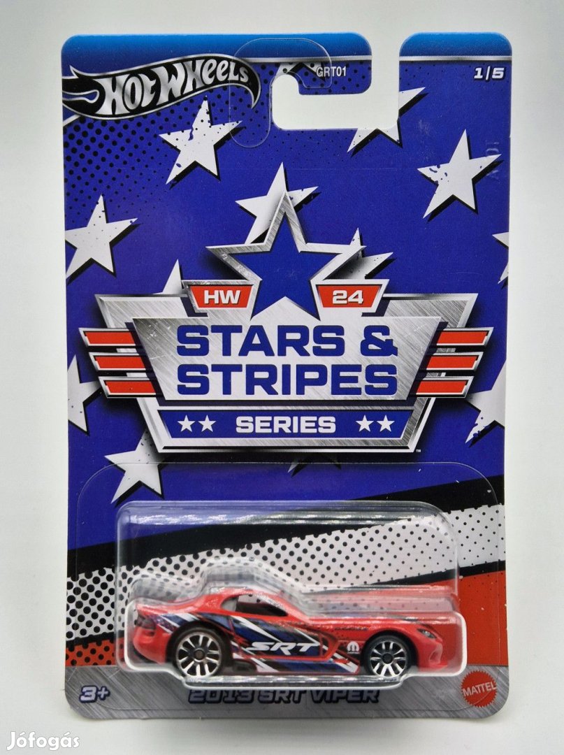 Hot Wheels - Stars & Stripes 1/5 - SRT Dodge Viper (2013) -  Hot Whee
