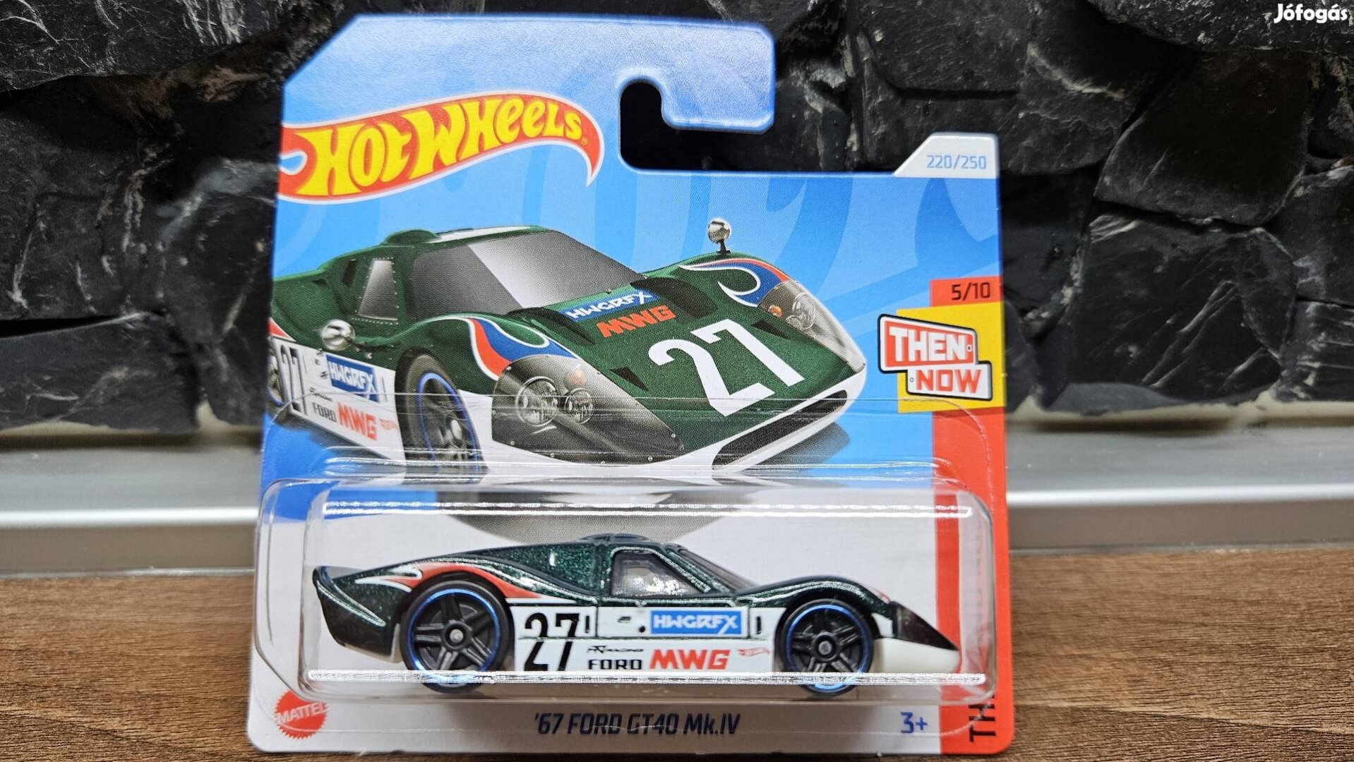 Hot Wheels # Then And Now # '67 Ford GT40 Mk.IV