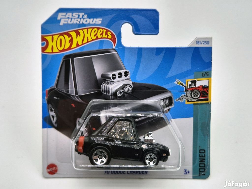 Hot Wheels  - Dodge Charger (1970) 1/5 - Tooned - 161/250 -  Hot Whee