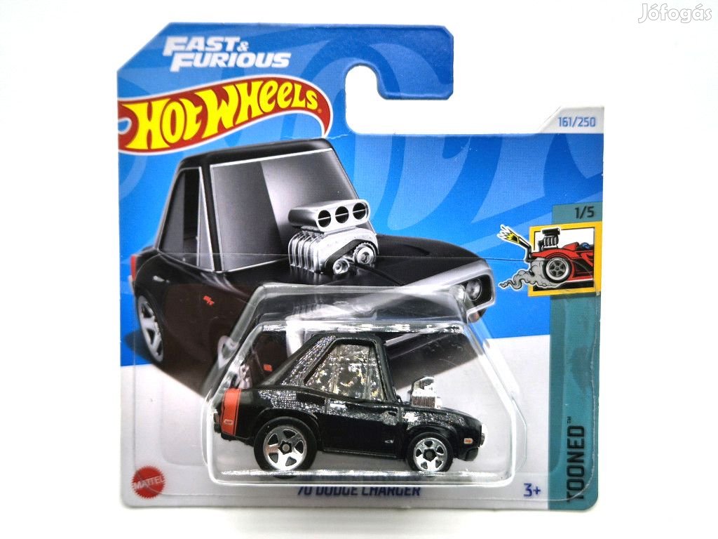 Hot Wheels  - Dodge Charger (1970) 1/5 - Tooned - 161/250 -  Hot Whee