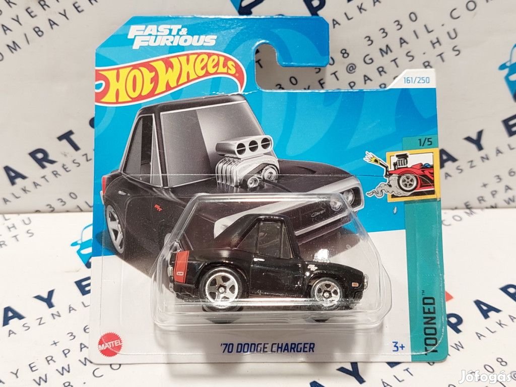 Hot Wheels  - Dodge Charger (1970) 1/5 - Tooned - 161/250 -  Hot Whee