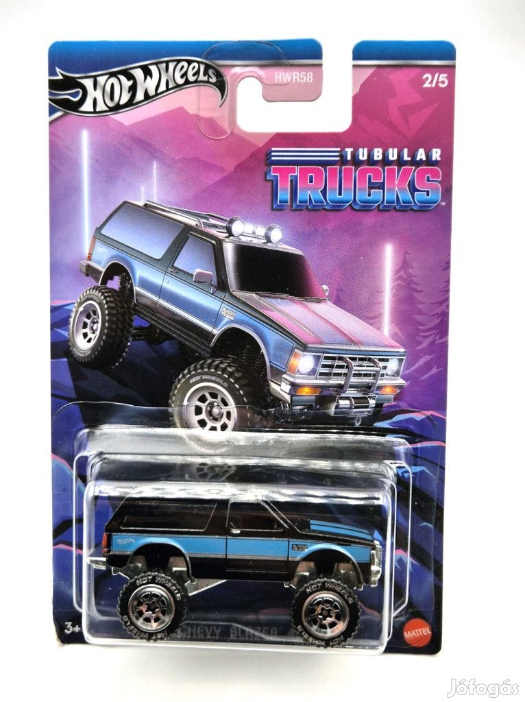 Hot Wheels  - Tubular Trucks 2/5 - Chevy Blazer 4X4 -  Hot Wheels - 1