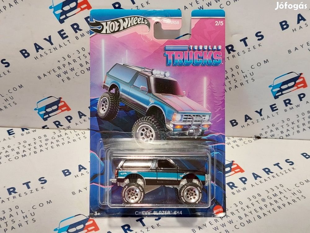 Hot Wheels  - Tubular Trucks 2/5 - Chevy Blazer 4X4 -  Hot Wheels - 1