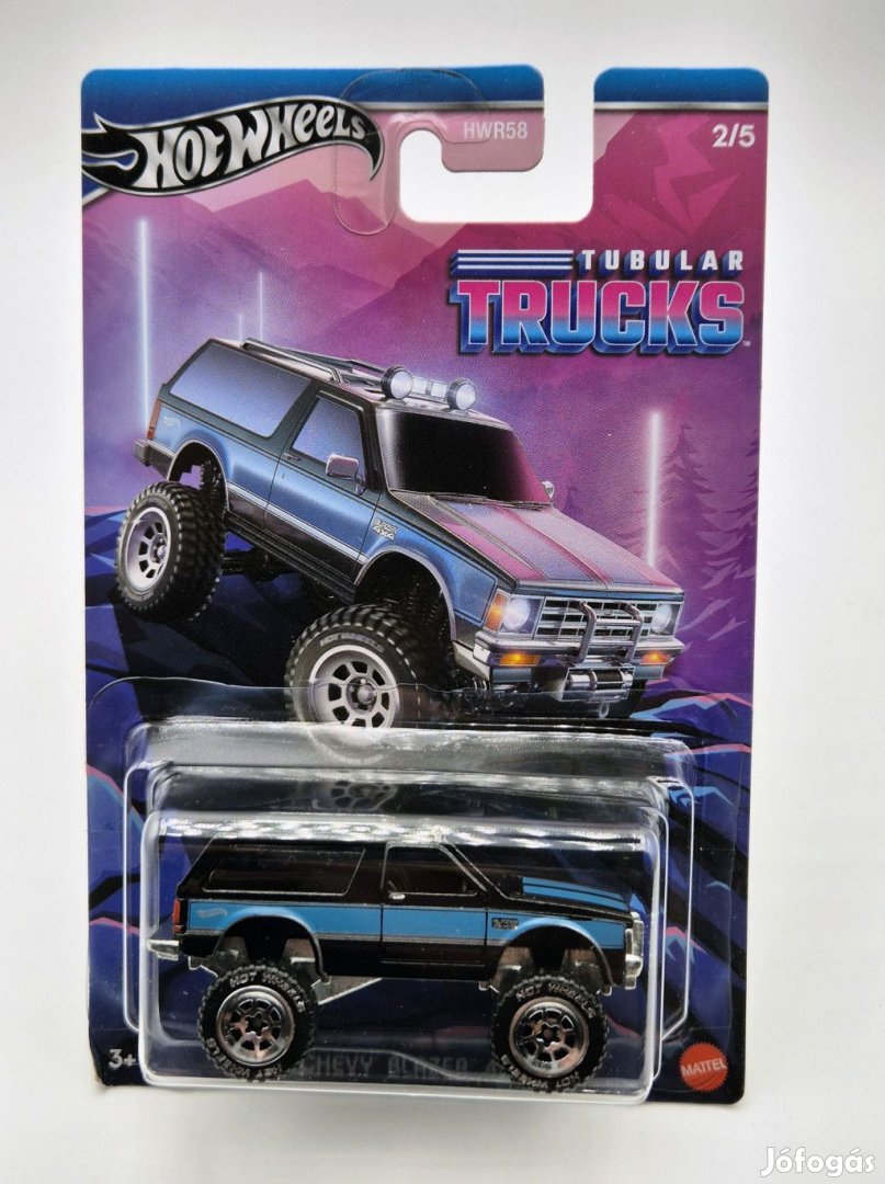 Hot Wheels  - Tubular Trucks 2/5 - Chevy Blazer 4X4 -  Hot Wheels - 1