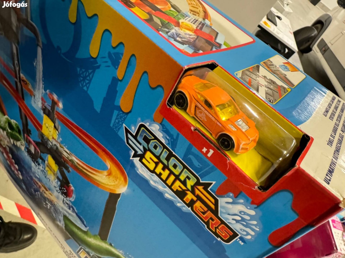 Hot Wheels autópálya+autó