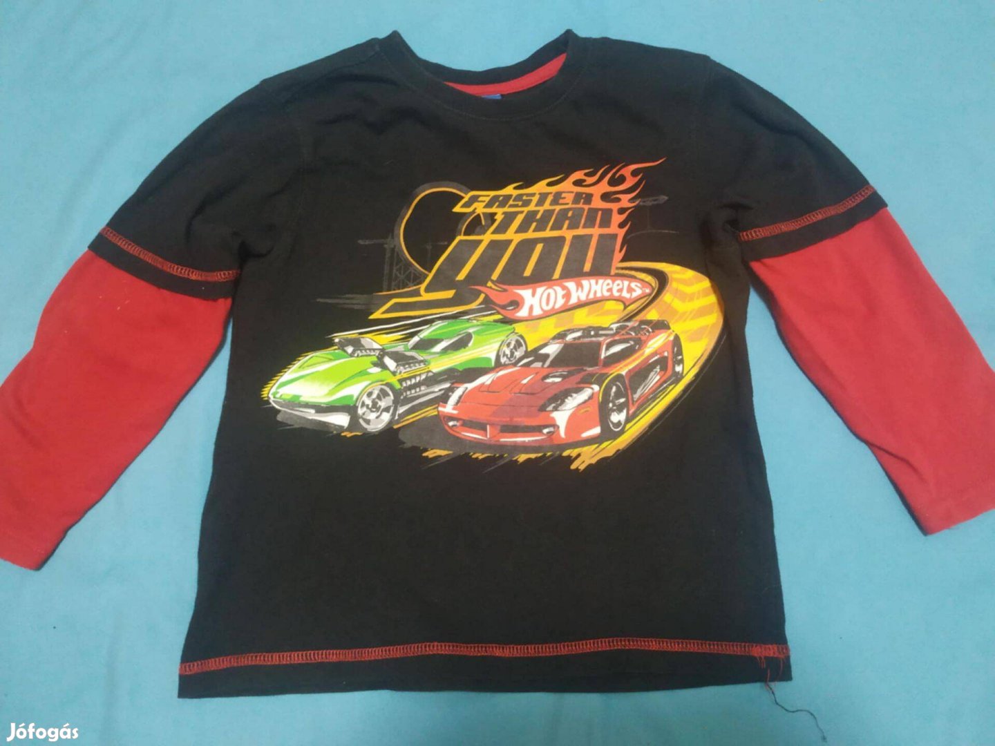 Hot Wheels gyermek felső