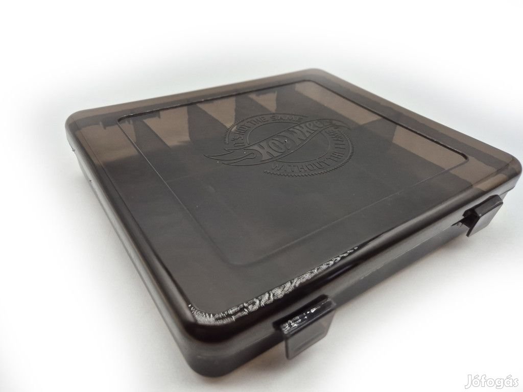 Hot Wheels modellautó tartó vitrin tároló tartó doboz (füst) -  Hotwh