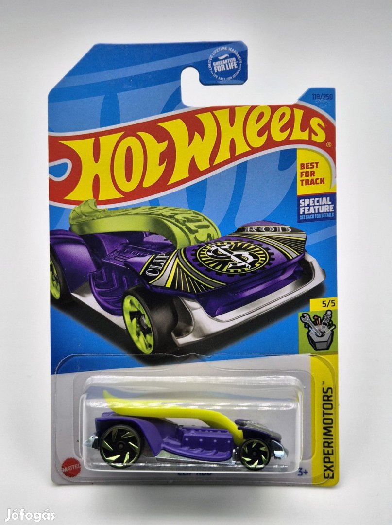 Hot wheels Clip Rod - Experimotors 5/5 - 119/250 - hosszú kártyás