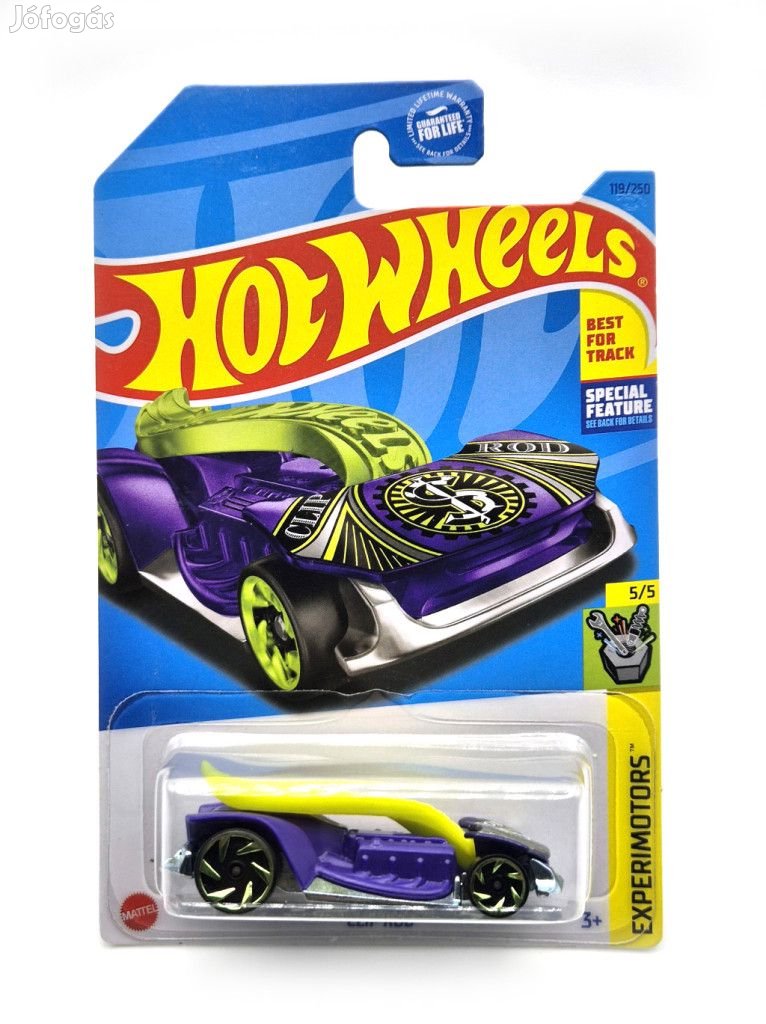 Hot wheels Clip Rod - Experimotors 5/5 - 119/250 - hosszú kártyás