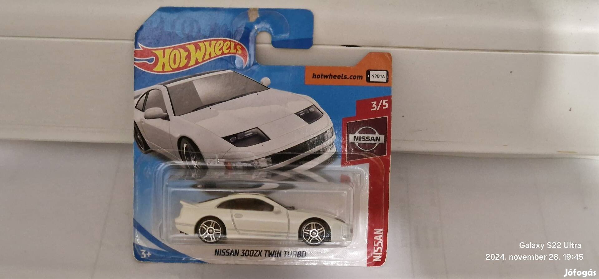 Hot wheels Nissan 300zx fém modell 