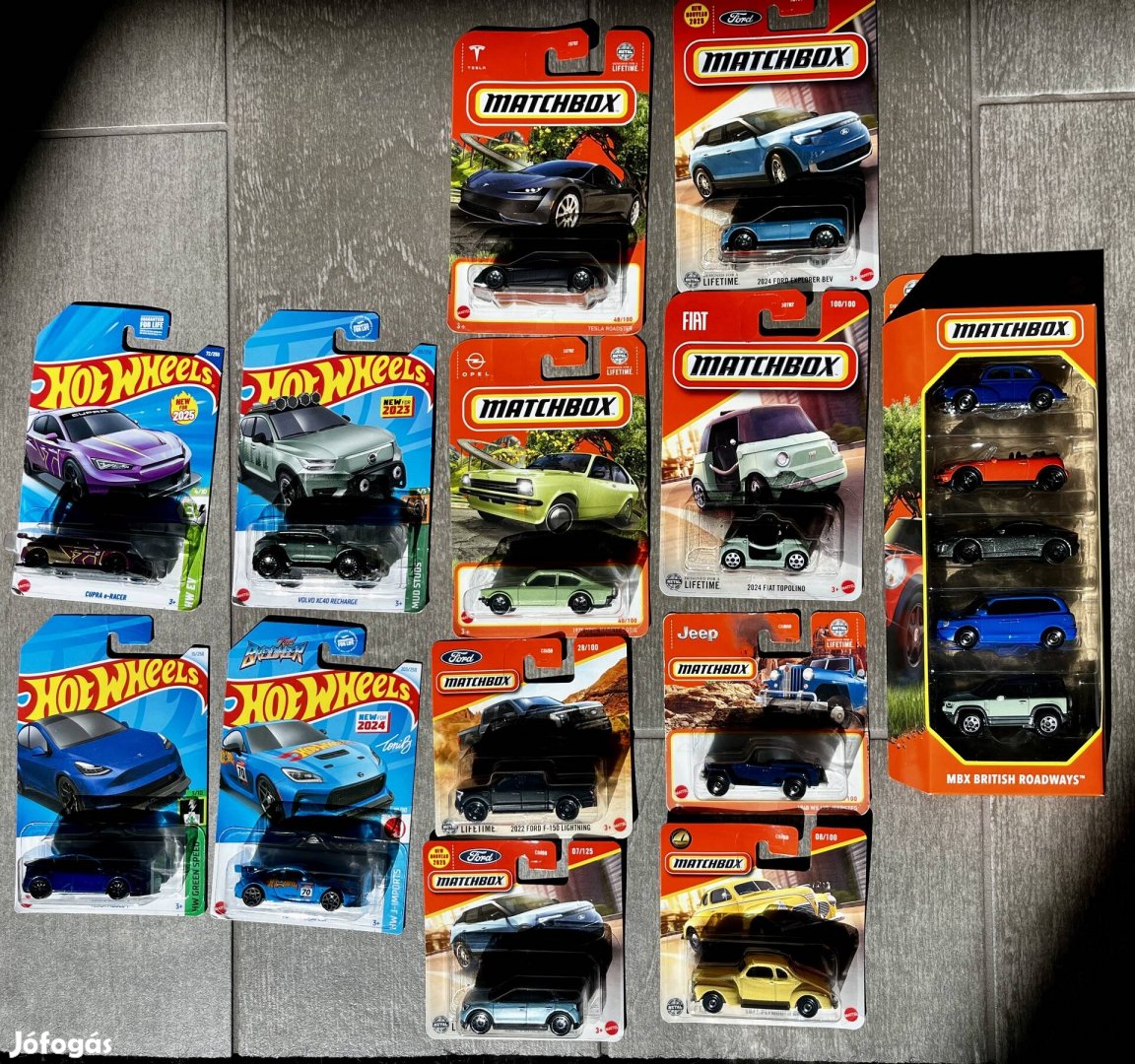 Hot wheels Matchbox új bontatlan kisautók