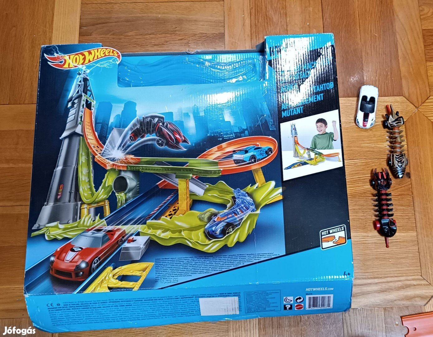 Hot wheels pálya autó