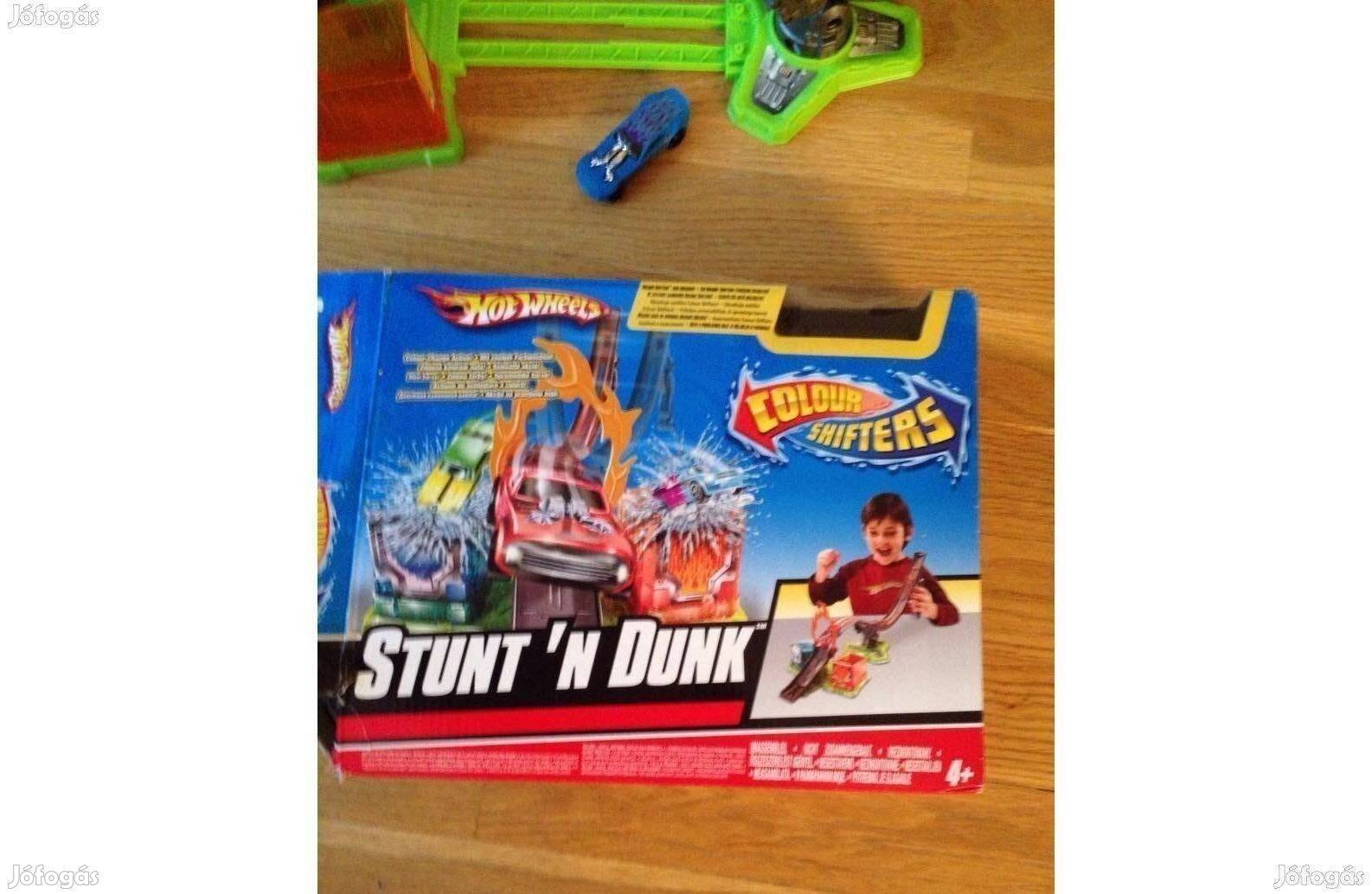 Hot wheels pálya autó játék Stunk'n Dunk