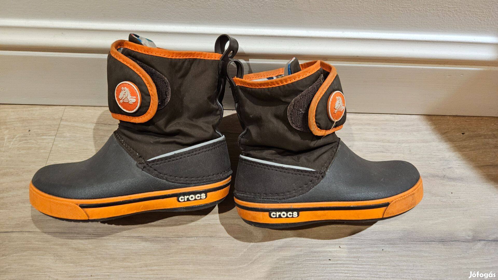 Hótaposó Crocs gyermek csizma 27 28 méret C10 eladó