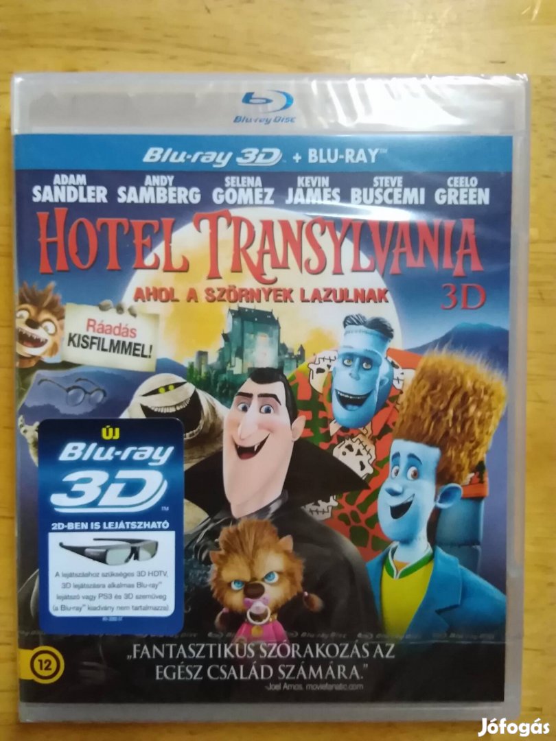 Hotel Transylvania 3D + 2D blu-ray Bontatlan 