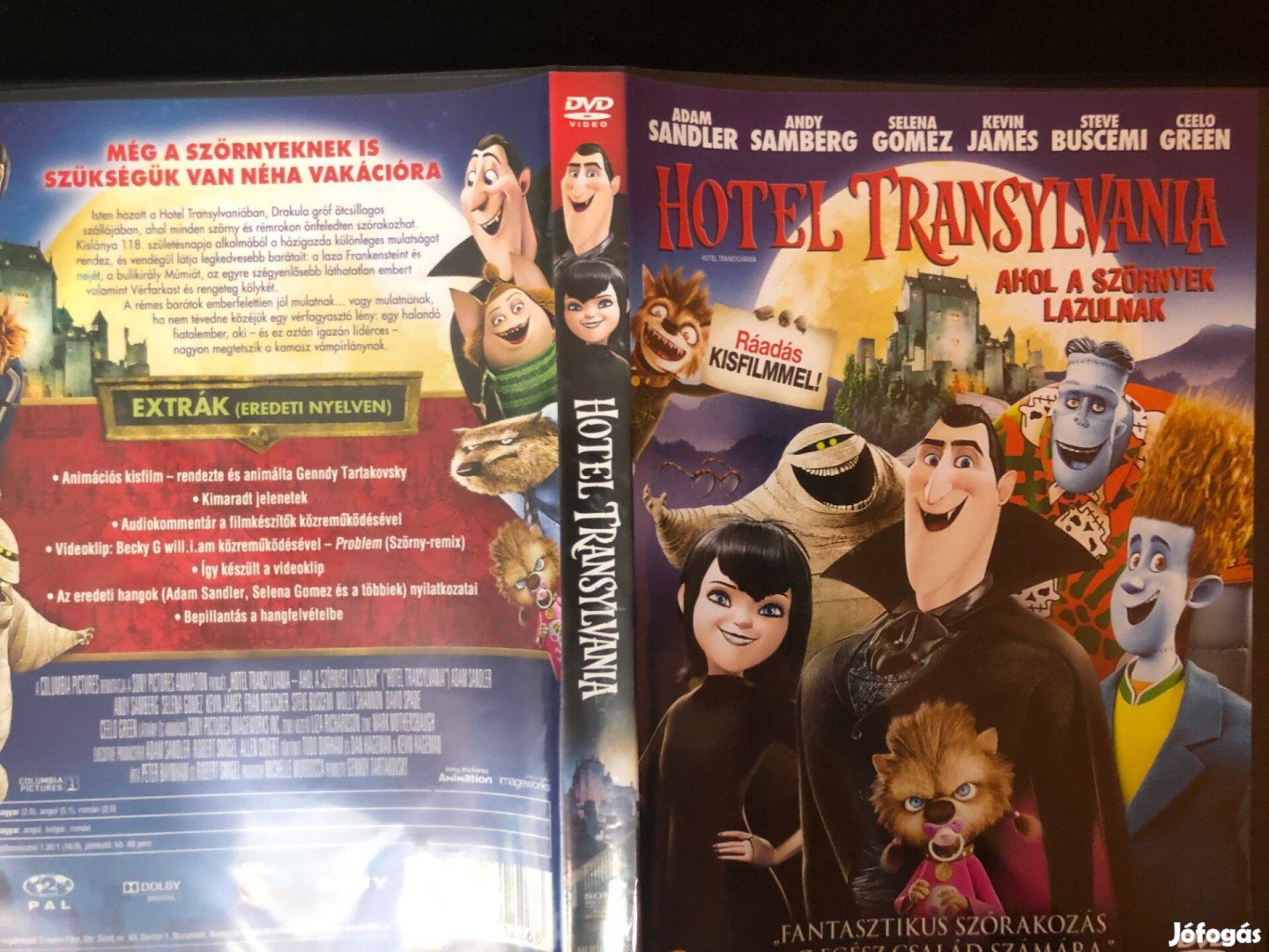 Hotel Transylvania DVD Ahol a szörnyek lazulnak (karcmentes)