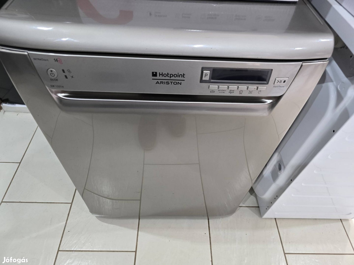 Hotpoint 14teritékes inox mosogatógép, 220eft helyett 90eft gar