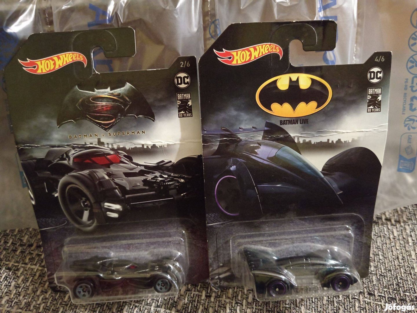 Hotwheels Batmobil, Batmobile eladó bontatlanul! 2 db