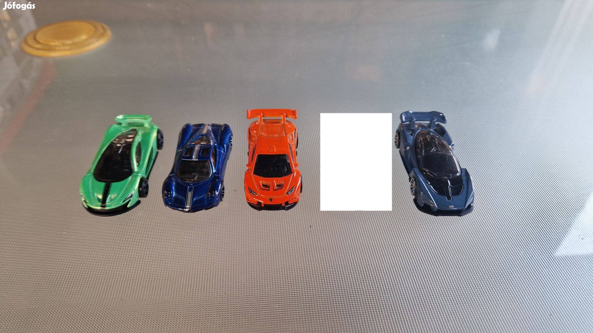 Hotwheels Kisautó Csomag 12 Mclaren Bugatti Pagani Lamborghini Merci