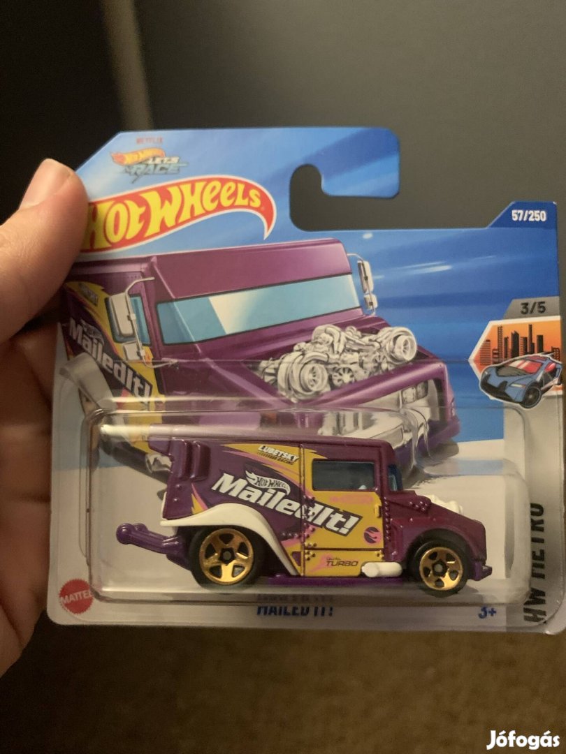 Hotwheels Treasure hunt mailed it kisautó