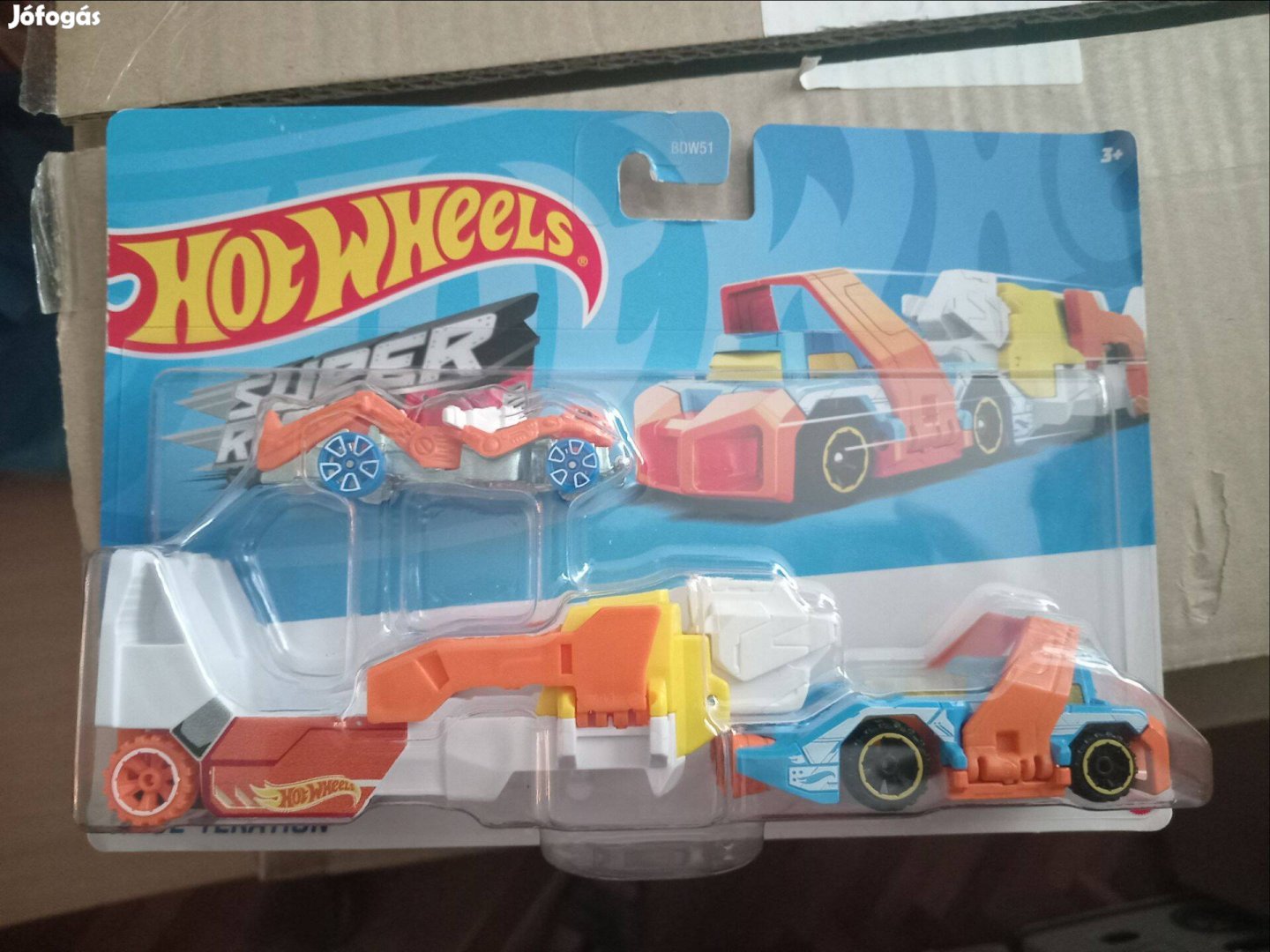 Hotwheels haul teration utánfutós kisautó