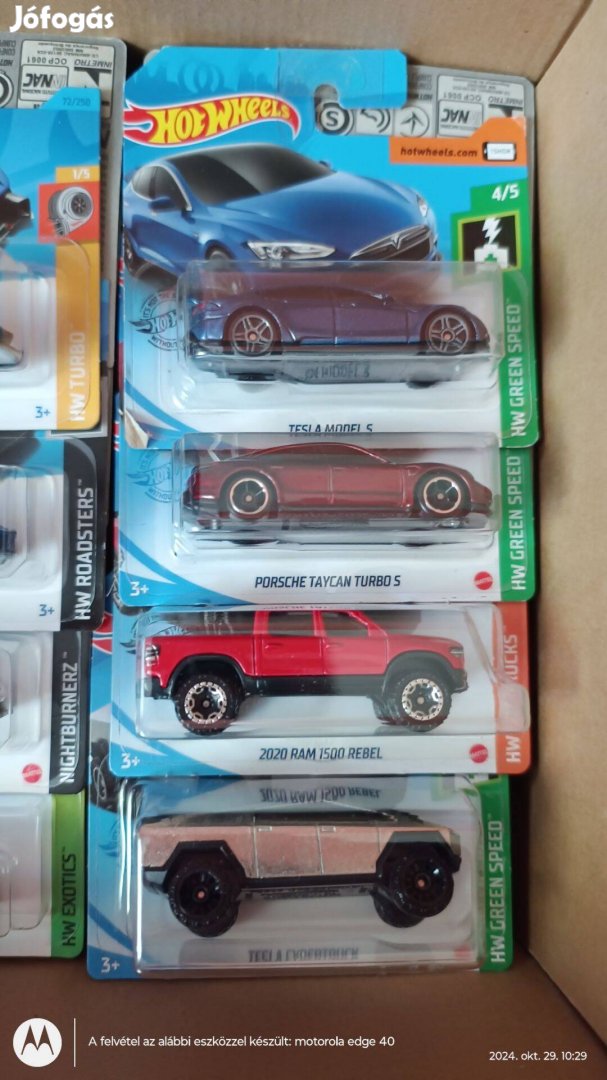 Hotwheels kisautók