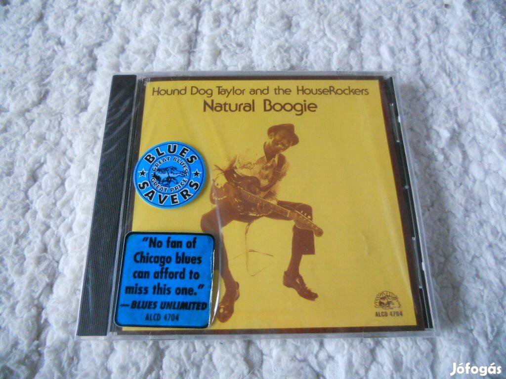 Hound Dog Taylor : Natural boogie CD ( Új, Fóliás) USA