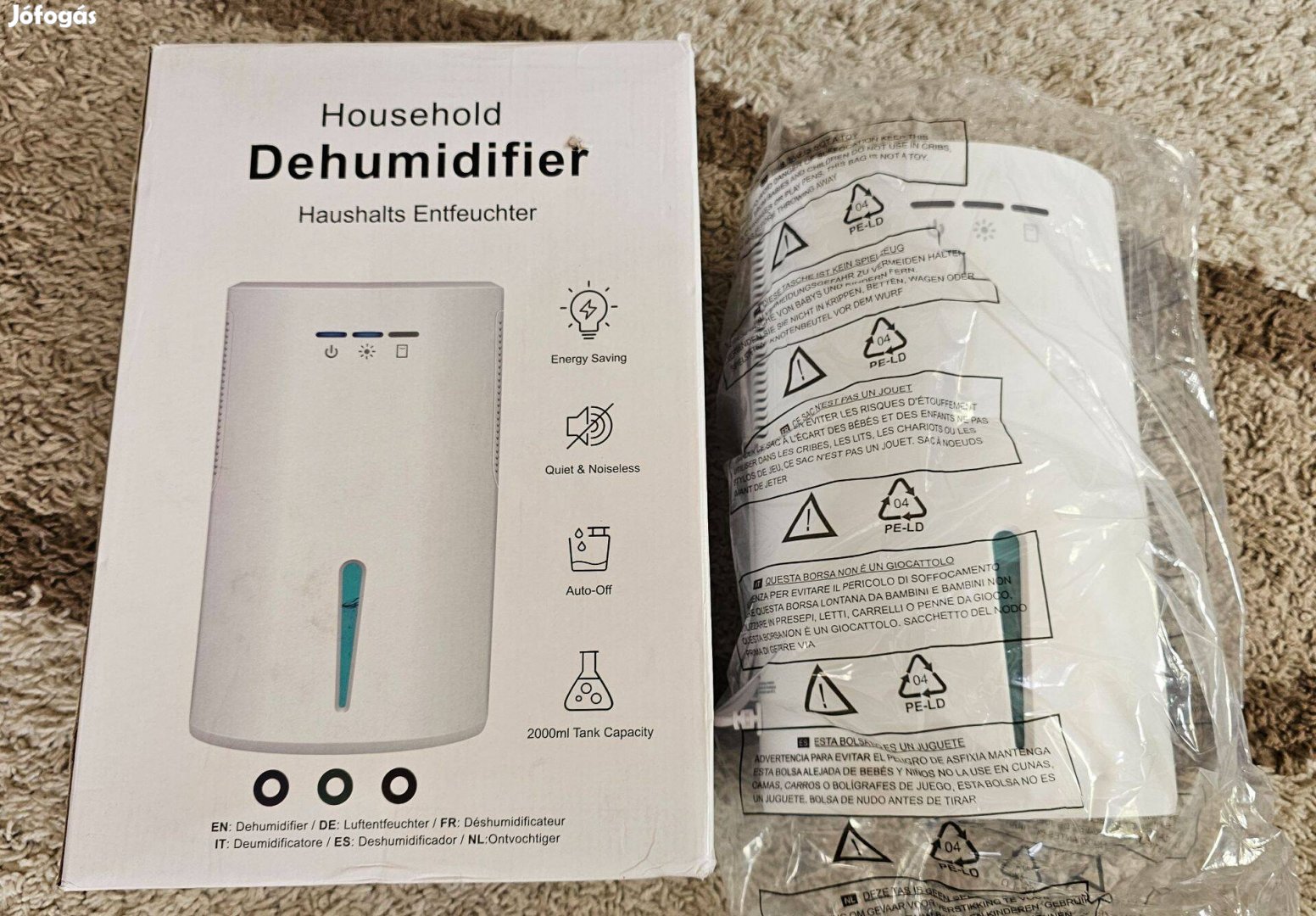 Household páramentesítő