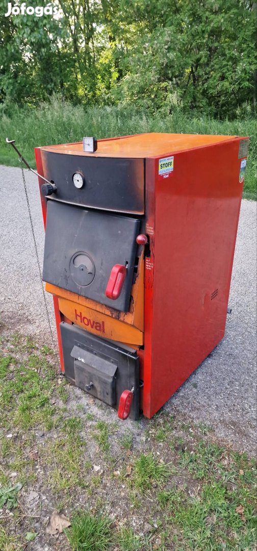 Hoval Solido 28,4 Kw-os osztrák vegyestüzelésű központifűtés kazán 