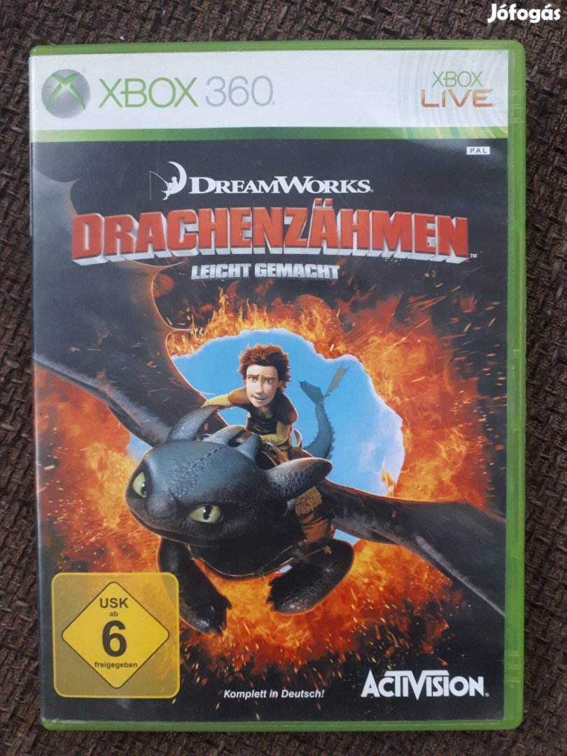 How TO Train Your Dragon angol xbox360 játék eladó-csere