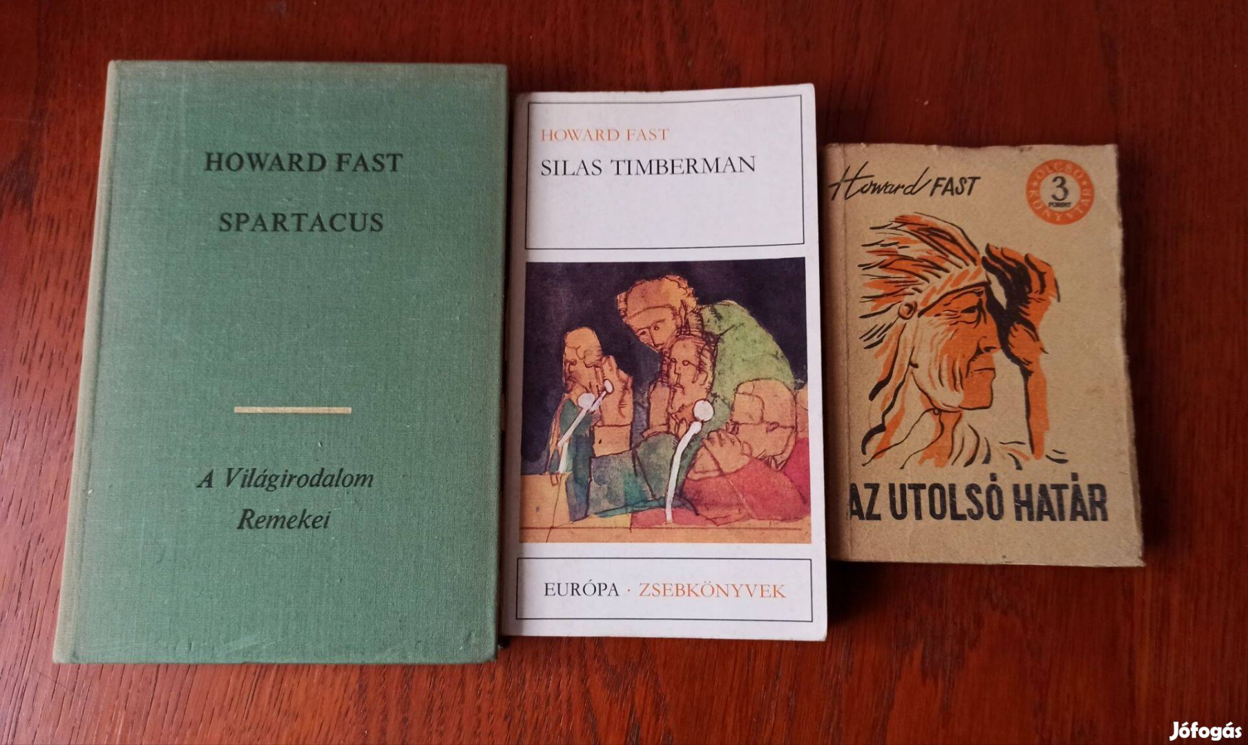 Howard Fast könyvcsomag 5 db könyv